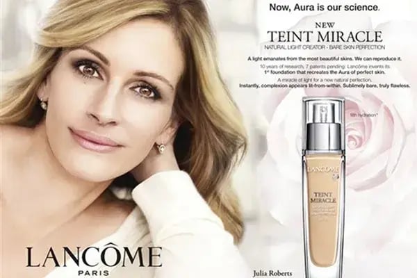 Lancôme’s “Teint Miracle” ad – when the beauty industry faced backlash for airbrushing